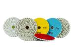 Resin Bond Diamond Floor Pads , Easy Manipulation Diamond Grinding Pads For