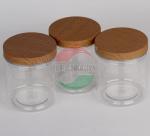Clear Wide Mouth Plastic Jar Recycled Pet Plastic Bottles With Screw Cap