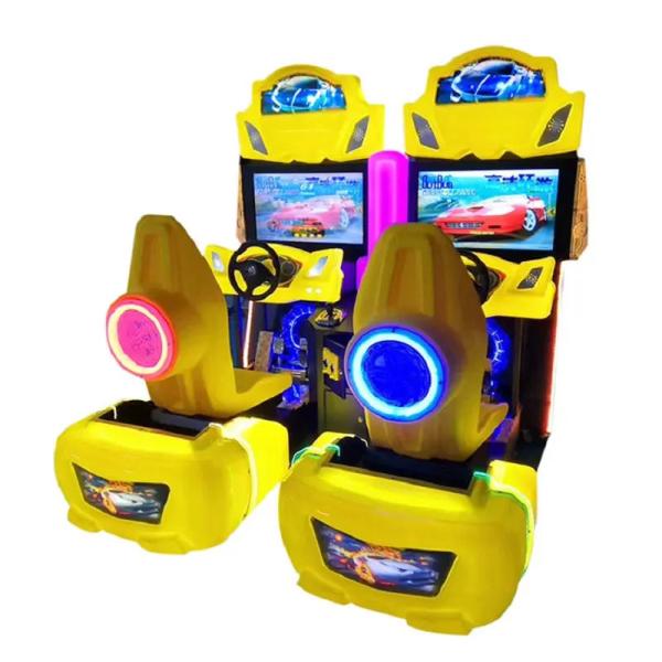 Double Outrun Car Racing Game Machine 2 Players Racing Video Arcade Simulator