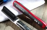 Beard Comb Electric Hair Brush Wet / Dry Dual Use Anti Scald Ceramic Ionic Type