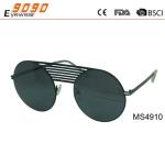 2018 fashion metal with 100% UV protection lens, suitable for men and women