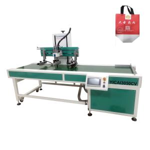 Wholesale YICAI3050MCV Non Woven Bags Screen Printing Machine With Vacuum Conveyor from china suppliers