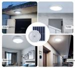 50W 100W 200W Solar Energy Led Ceiling Lights For Indoor House 4100K Neutral