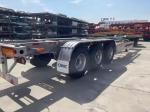 Steel Iron 20ft 40ft 50ft 53ft 2 3 4 5 Axles Frame Shipping Container Chassis