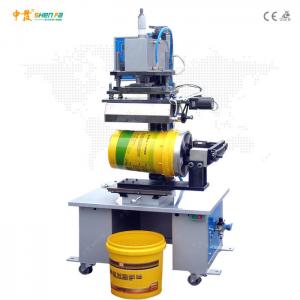Wholesale Dia 300mm Bottle Caps Hot Foil Stamping Machine Auto Gold Foil Printing Machine from china suppliers