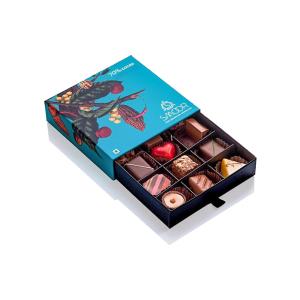 Wholesale Drawer Type Chocolate Gift Packaging Boxes , 12 Cavity Chocolate Box For Valentine Day from china suppliers