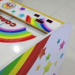 130W Air Hockey Game For Kids , acrylic Mini Hockey Table Game