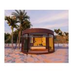 Family or Hotel 20ft or 40ft Prefabricated Wooden Houses Flat Pack Container