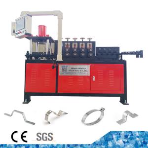 Wholesale CNC Metal Flat Bar Flat Strip Bending Forming Automatic Hoop Pipe Clamp Making Machine from china suppliers