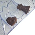 ODM Heart Shape Custom Chocolate Molds Silicone Food Grade Sustainable