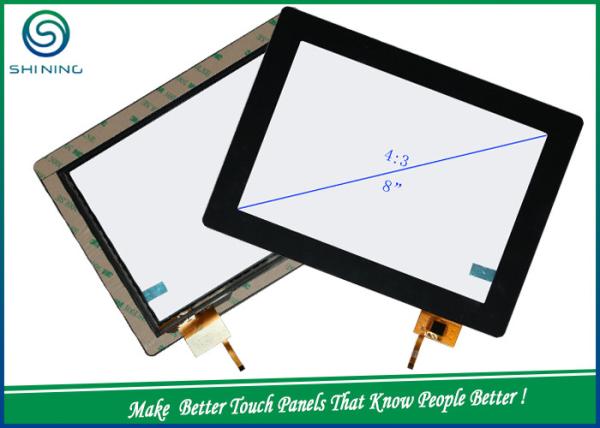 8 Inches G + G projected capacitive touch screen COF Type For Industrial