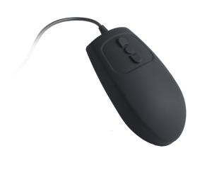Wholesale Sealed Hygienic Optical Trackball Mouse Pointing Device Black Or White from china suppliers