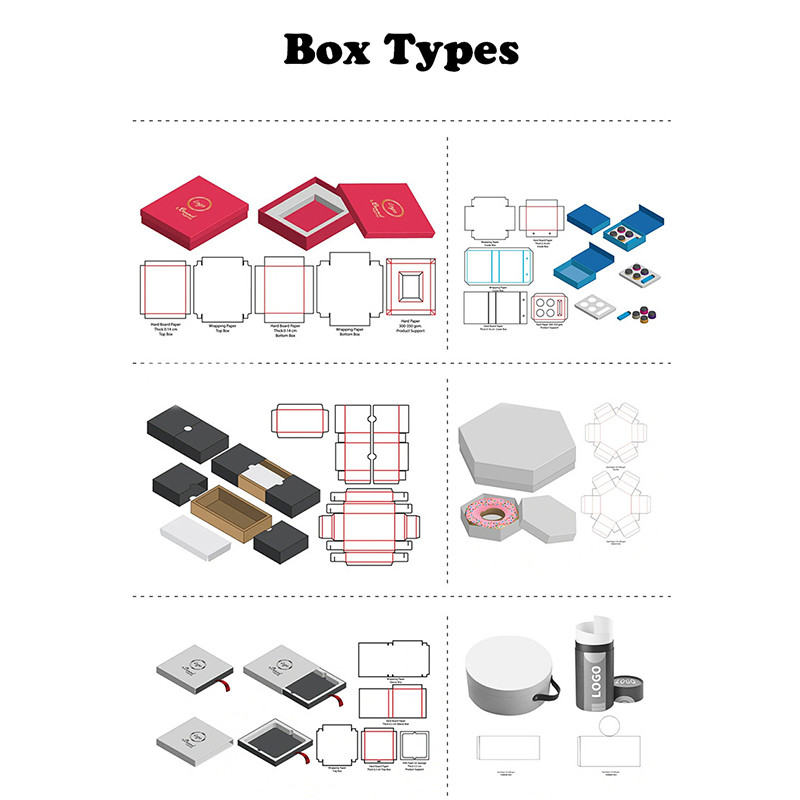 Rectangle Rigid Cardboard Box For Mobile Phone Case Packaging