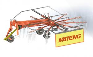 China Mateng F.HR Rotary Rake for with PTO shaft for Tractor Implement on sale