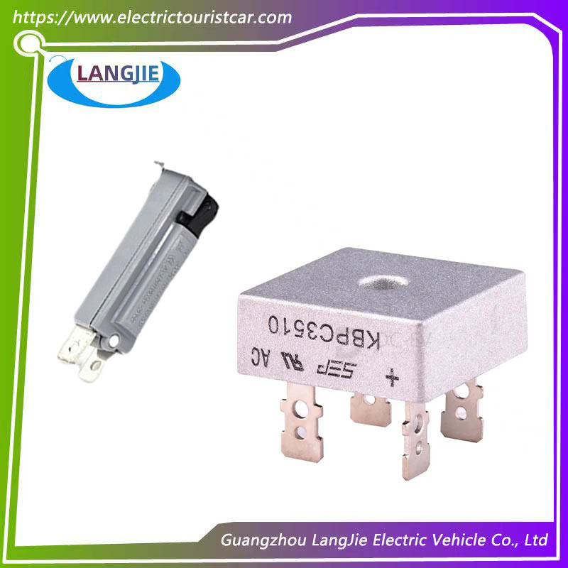 Golf Cart Diode Thermal Circuit Breaker SLCH-48VDC-SL-A Relay Three In One Club Automotive Parts