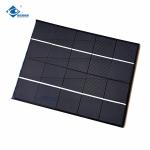 6W 5V Mono Epoxy Resin Adhesive Solar Panel ZW-210165-M Customized Portable