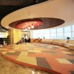 Fireproof Aluminum Ceiling Design 2mm Thick Panel Sound Absorption Ceiling