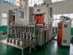Mitsubishi PLC Control Aluminium Foil Food Container Making Machine 380V