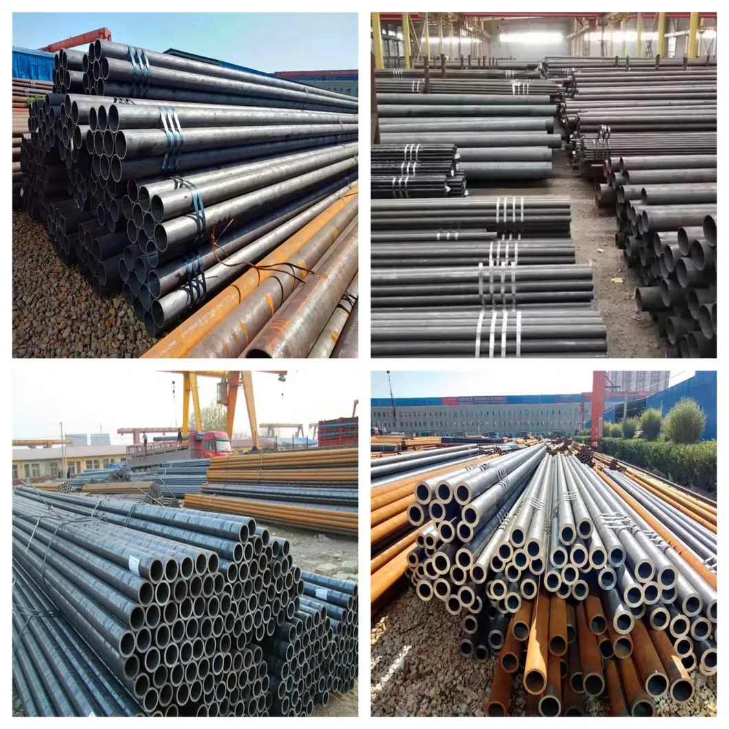 Carbon Steel Seamless Round and Square Pipe Customized Size Q235 ASTM A36 A105 S355jr Manufacturer Selling Carbon Steel Tube