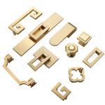 Office Copper Gold Antique Single Hole Drawer Pulls