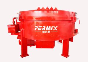 Wholesale Anti Wear Red Automatic Refractory Pan Mixer Low Noise 15KW 5 Scraper Mt800 from china suppliers