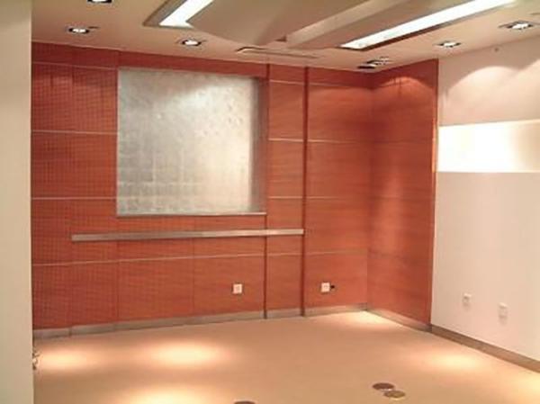 600*600 Square Edge Fireproof Acoustic Wooden MDF Wall Panel for Interior