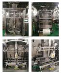 Snack Food Biscuits Filling VFFS Packing Machine 60bags/Min
