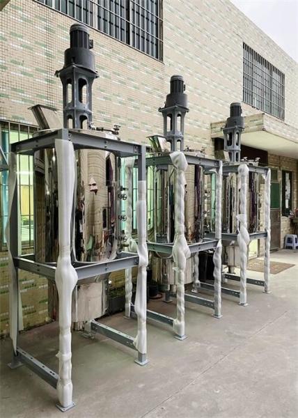 Sticky Regrind Material PET Crystallizer Dryer Closed Loop SUS Steel For PLA PA