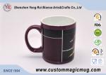 Personalized Multi Photo Color Changing Mug , Magic Magnesia porcelain Tea Mugs