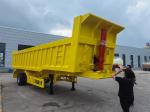 3 Axle Tractor Tipper Dumper Stone Sand Transport Dump Trailer for Road