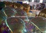 1.2M Diameter Laser Dazzle Mirrored Balloon Lights For Theme Decoration
