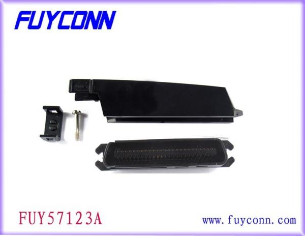 Quality Black 50 Pin Centronics Connector for sale
