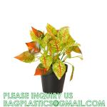 Fake Plants 16" Faux Plants Artificial Potted Plants Indoor for Home Office