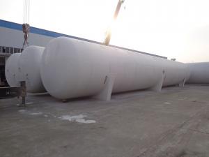 China ASME 200cbm Transporting Large Propane Tanks , SA516 Bulk Truck Fuel Tanks on sale