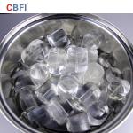 10 Ton Per Day Ice Tube Machine With Cold Room , Water Cooling