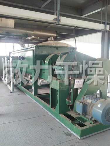 Dual Shaft High Volume Hollow Paddle Dryer For Large Scale Industrial Waste Treatment