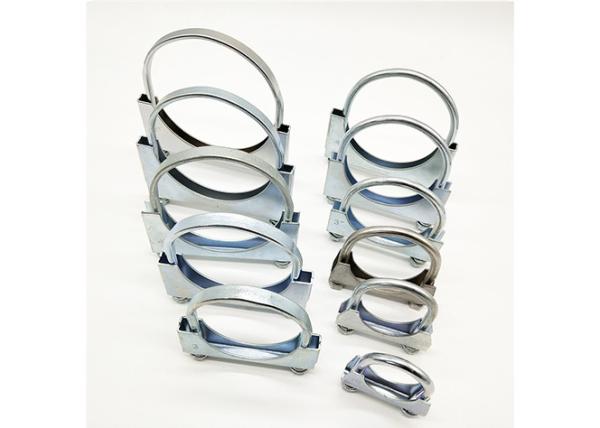 Stainless Steel Heavy Duty U Type Exhaust Clamp For Automotive Exhaust Stainless