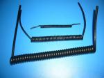 5M transparent clear plastic coated rope stainelss steel wire coiled tool holder