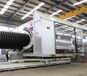 Wholesale Up to OD1200 DWC pipe manufacturing machine big corrugator with high performance from china suppliers