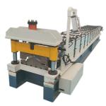 Customized hot dip steel roofing sheet roll top ridge capping making machine