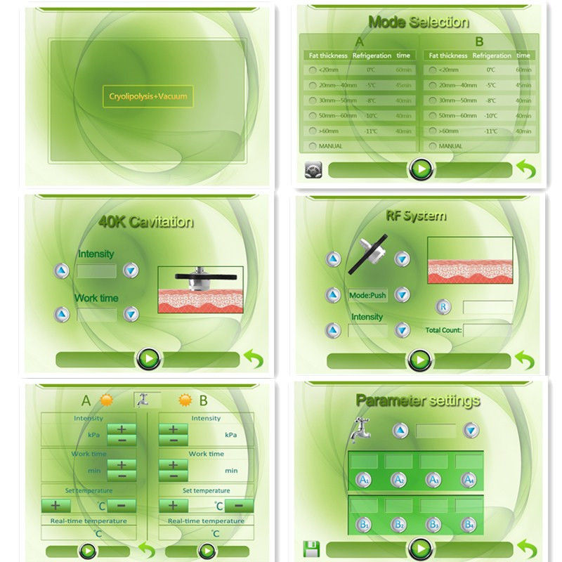 2019 New Upgrated 3 Cryo Cool sculpting machines & Cryolipolysis ultrasound cavitation rf equipment