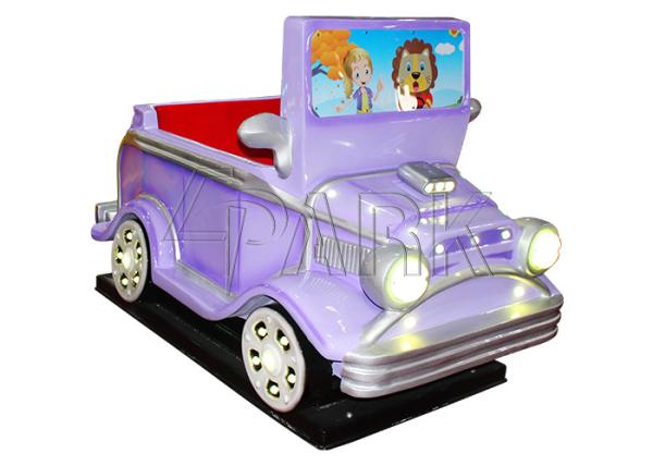220V Kiddie Ride Car CE Certificate FRP Material Kids Swing Car 12 Months