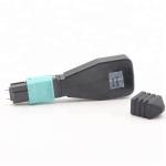 PVC LSZH Jacket Optical Fiber Patch Cord Loopback MPO Connector Male Female