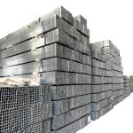 Square Hot Dipped Pre Galv Tube Electric Welded Resistant With Plain Ends