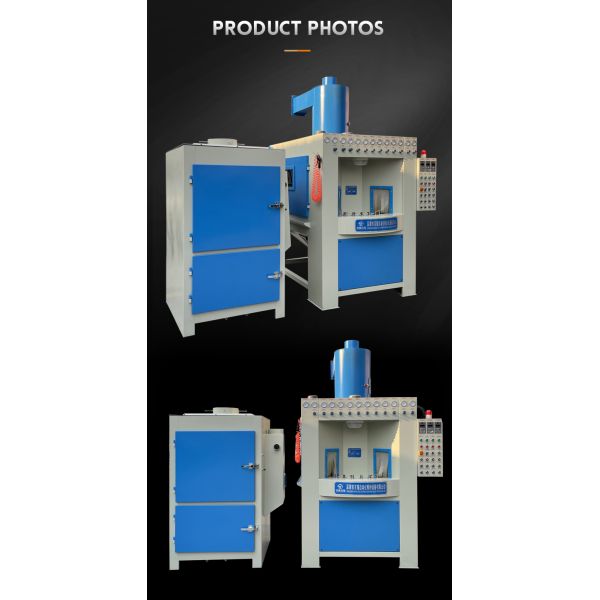 Automated Sandblaster for Metal Parts Dust Free