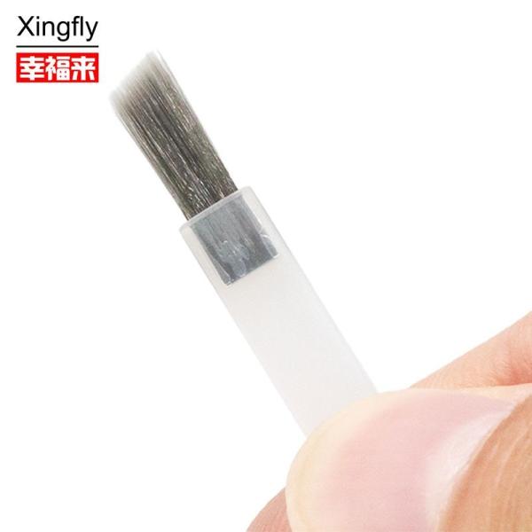 OEM Soft Bristle Hardness Nail Art Brushes Acrylic Nail Polish Bottle Replaceabl