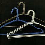 No Toxic Wire Suit Hanger White Color Modern Type Environmental Friendly