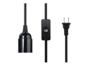 Wholesale PVC Jacket UL Power Cord / Two Plug In Power Cord 303 Switch Salt Lamp Electrical Cord from china suppliers