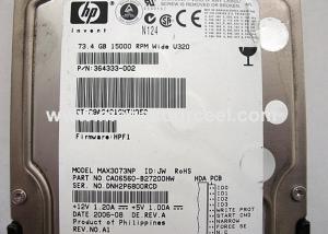 Wholesale Fujitsu Enterprise 73.5 GB Internal HDD - 3.5&quot; - MAX3073NP - Ultra320 SCSI - 15,000 rpm from china suppliers