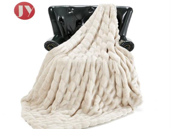 Luxurious Faux Fur Throw Blanket Super Soft Fuzzy Cozy Plush Fluffy Elegant